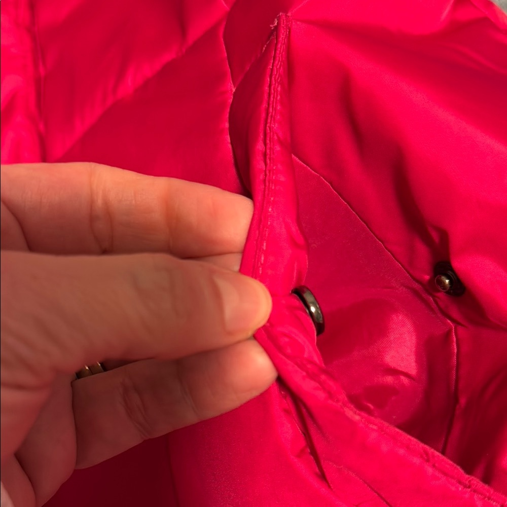 Bright Pink Quilted Vest - Picture 8 of 10